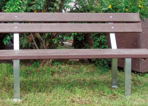 Panchina in riciclato