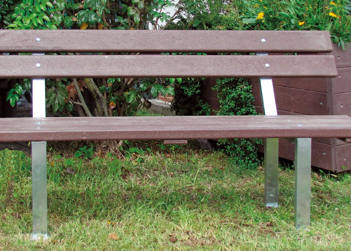 Panchina in riciclato