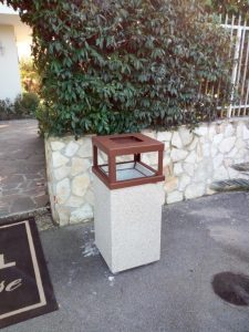 Cestino Quadrato Liscio