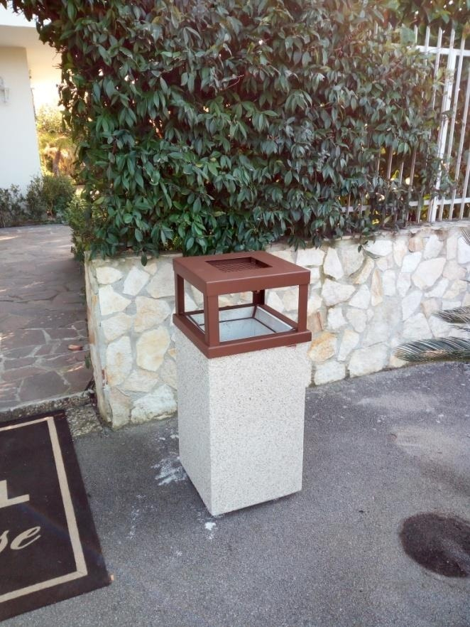 Cestino Quadrato Liscio