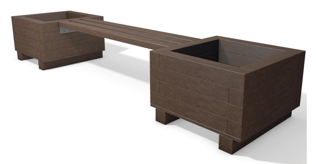 Fioriera in riciclato